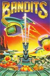 Box cover for Bandits on the Apple II.