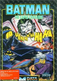 Box cover for Batman: The Caped Crusader on the Apple II.