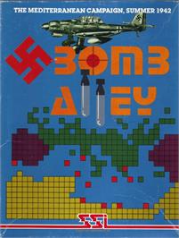 Box cover for Bomb Alley on the Apple II.