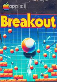 Box cover for Breakout on the Apple II.