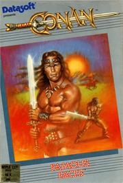 Box cover for Conan on the Apple II.