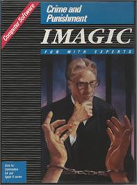 Box cover for Crime And Punishment on the Apple II.