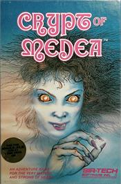 Box cover for Crypt Of Medea on the Apple II.