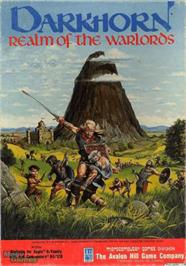 Box cover for Darkhorn on the Apple II.