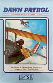 Box cover for Dawn Patrol on the Apple II.