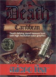 Box cover for Death In The Caribbean on the Apple II.
