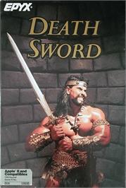 Box cover for Death Sword on the Apple II.
