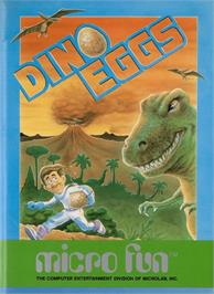 Box cover for Dino Eggs on the Apple II.