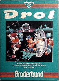 Box cover for Drol on the Apple II.