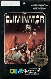 Box cover for Eliminator, The on the Apple II.