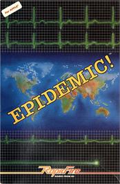 Box cover for Epidemic on the Apple II.