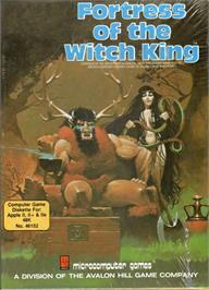 Box cover for Fortress Of The Witch King on the Apple II.