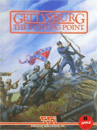 Box cover for Gettysburg - The Turning Point on the Apple II.