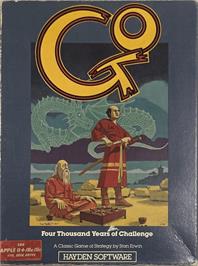 Box cover for Go on the Apple II.