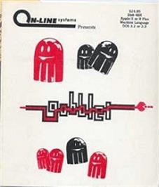 Box cover for Gobbler on the Apple II.