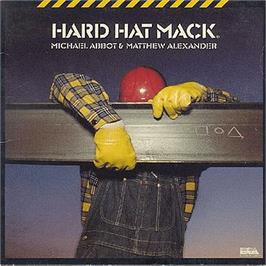 Box cover for Hard Hat Mack on the Apple II.