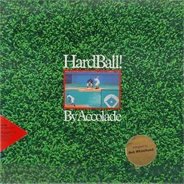 Box cover for Hardball! on the Apple II.