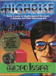 Box cover for High Rise on the Apple II.