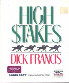 Box cover for High Stakes on the Apple II.
