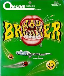 Box cover for Jawbreaker on the Apple II.