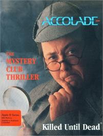 Box cover for Killed Until Dead on the Apple II.