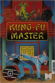 Box cover for Kung-Fu Master on the Apple II.