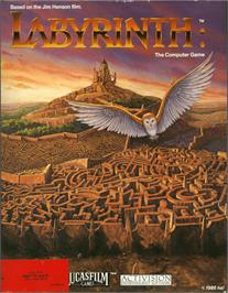 Box cover for Lethal Labyrinth on the Apple II.