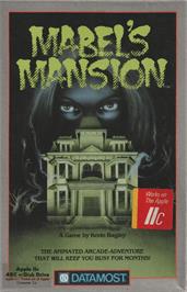 Box cover for Mabel's Mansion on the Apple II.