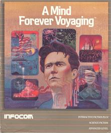 Box cover for Mind Forever Voyaging, A on the Apple II.