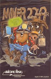 Box cover for Miner 2049er on the Apple II.