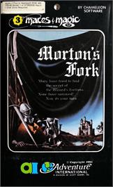Box cover for Morton's Fork on the Apple II.