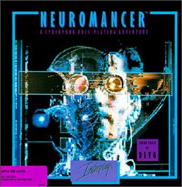 Box cover for Neuromancer on the Apple II.