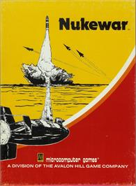 Box cover for Nukewar on the Apple II.
