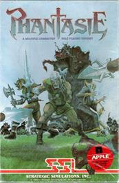 Box cover for Phantasie on the Apple II.