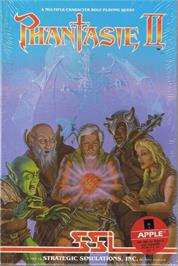 Box cover for Phantasie 2 on the Apple II.