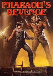 Box cover for Pharaoh's Revenge on the Apple II.