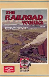 Box cover for Railroad Works on the Apple II.