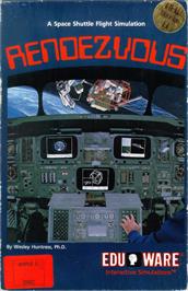 Box cover for Rendezvous: A Space Shuttle Flight Simulation on the Apple II.