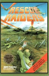 Box cover for Rescue Raiders on the Apple II.