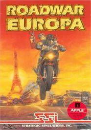 Box cover for Roadwar Europa on the Apple II.
