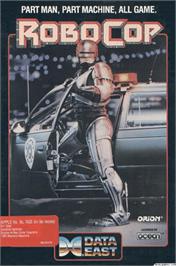Box cover for Robocop on the Apple II.