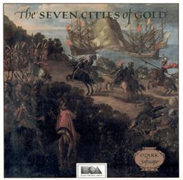 Box cover for Seven Cities Of Gold, The on the Apple II.