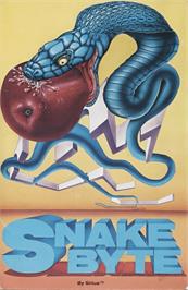 Box cover for Snakebyte on the Apple II.