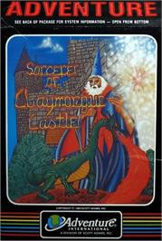 Box cover for Sorcerer Of Claymorgue Castle on the Apple II.