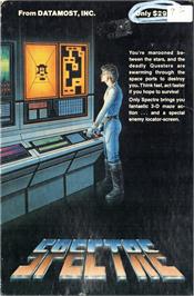 Box cover for Spectre on the Apple II.