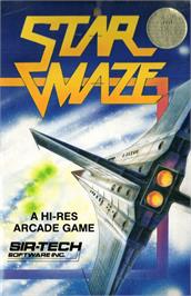 Box cover for Star Maze on the Apple II.