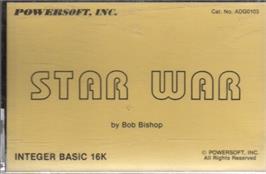 Box cover for Star Wars on the Apple II.