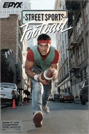 Box cover for Street Sports Football on the Apple II.