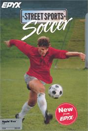 Box cover for Street Sports Soccer on the Apple II.