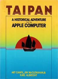 Box cover for Taipan on the Apple II.